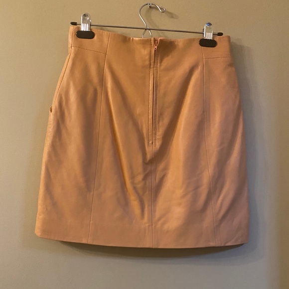 H&M Real Leather Mini Skirt - Picture 2 of 3